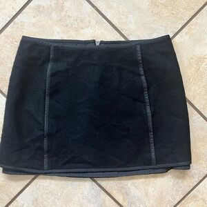 Rare - Prada Virgin Wool and Mohair Mini Skirt - Made in Italy